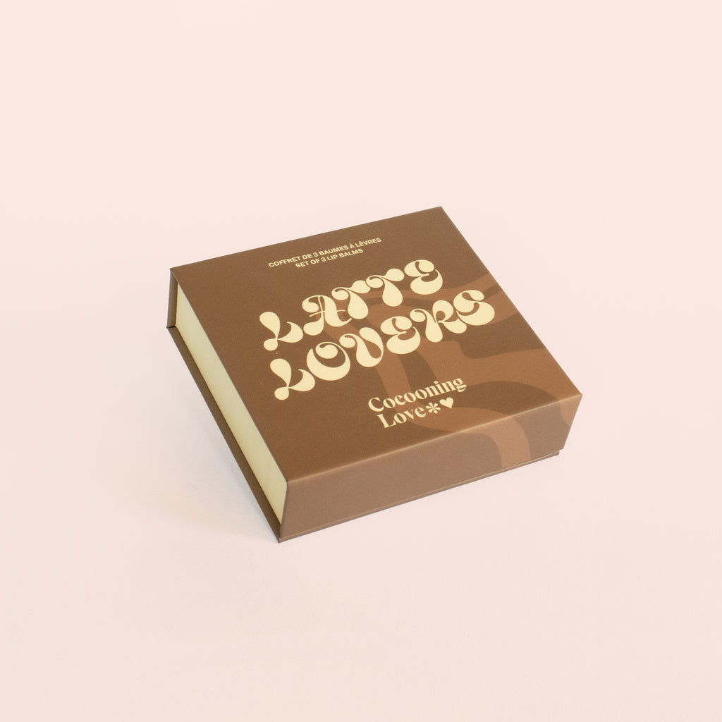 Latte Lovers lip balm set